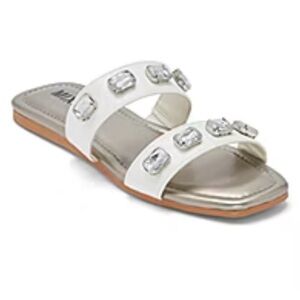 Mix It Kelly White Sandals Size 6.5